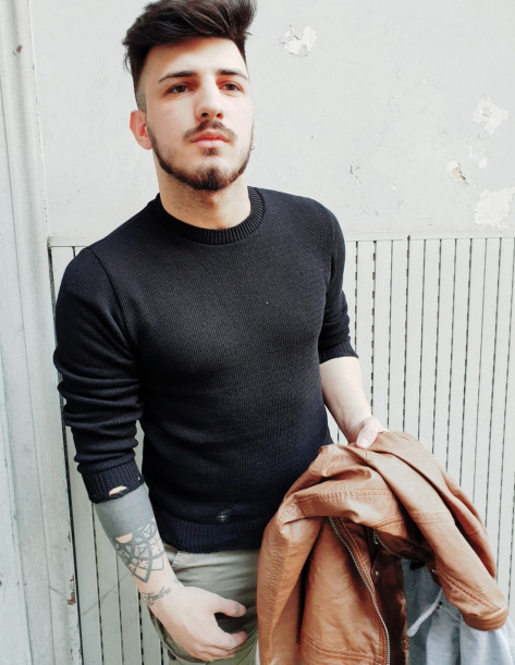 Pullover nero
