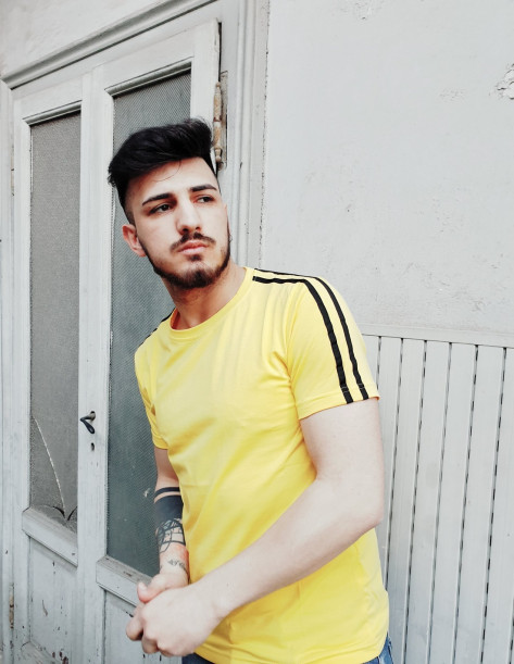 T-shirt girocollo uomo jersey...